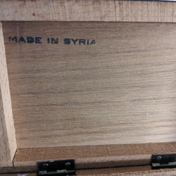 Moorish Wooden Marquetry Box - Picture 6 of 8